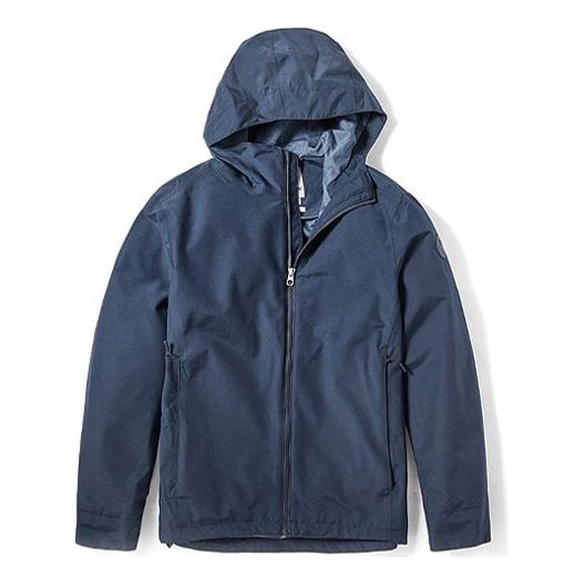 Куртка Men's Timberland waterproof Zipper Hooded Jacket Blue, синий куртка men s timberland waterproof hooded jacket small цвет wheat