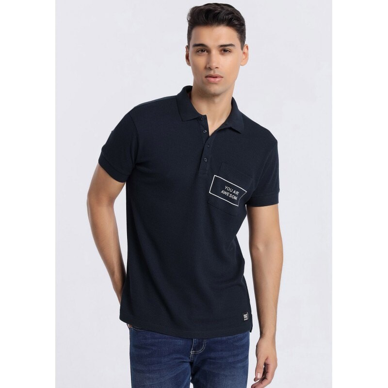 

Поло с коротким рукавом Lois Jeans 133435-13215-3296, синий
