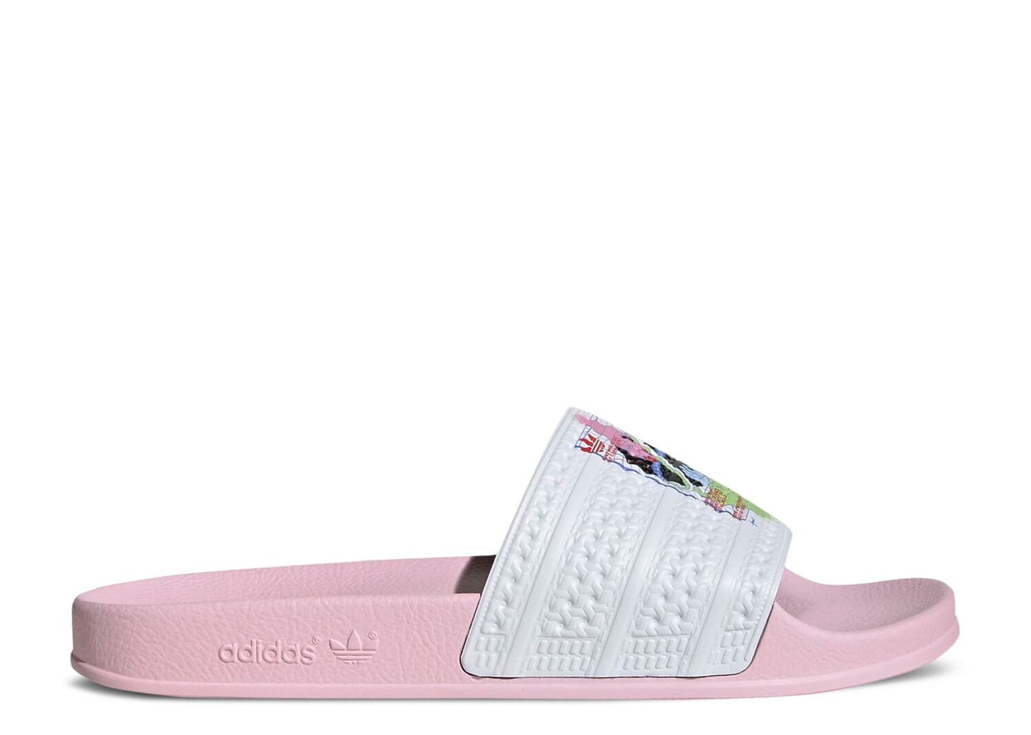 

Кроссовки adidas Adilette Slide 'You'Re Here For A Reason - Pink', розовый, Розовый;белый