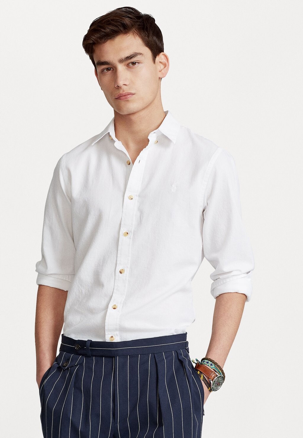 

Рубашка LONG SLEEVE SPORT SHIRT Polo Ralph Lauren, цвет white