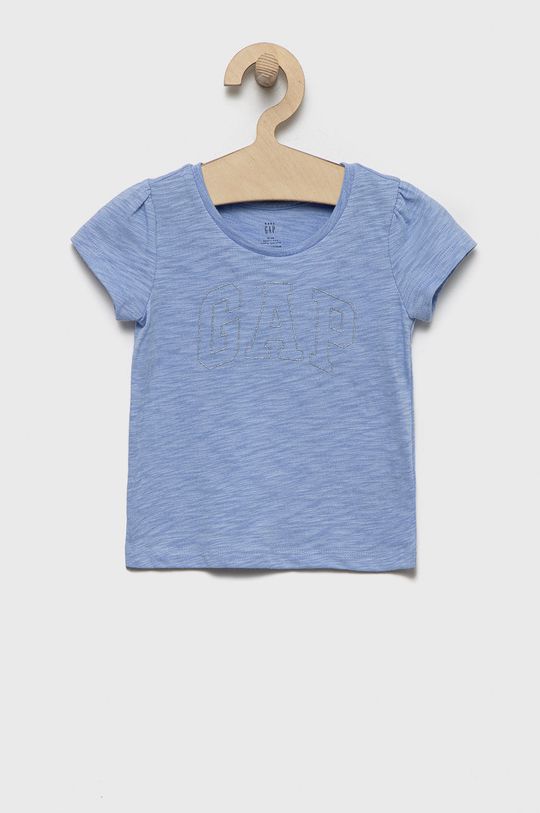 Хлопковая футболка для детей Gap, синий
