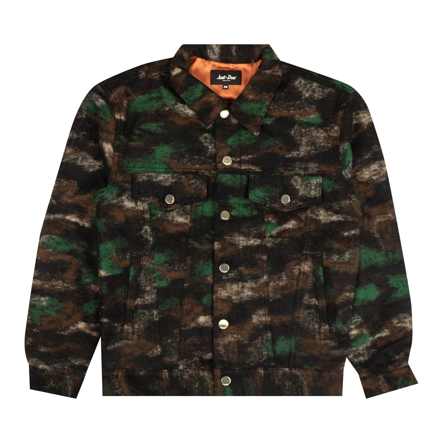 

Куртка Just Don Jungle Trucker, коричневая, Коричневый