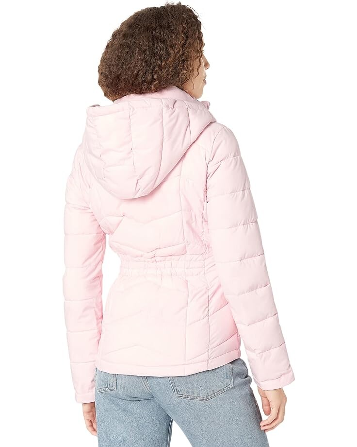 

Пуховик Calvin Klein Short Bibbed Lightweight Puffer, цвет Feather Pink