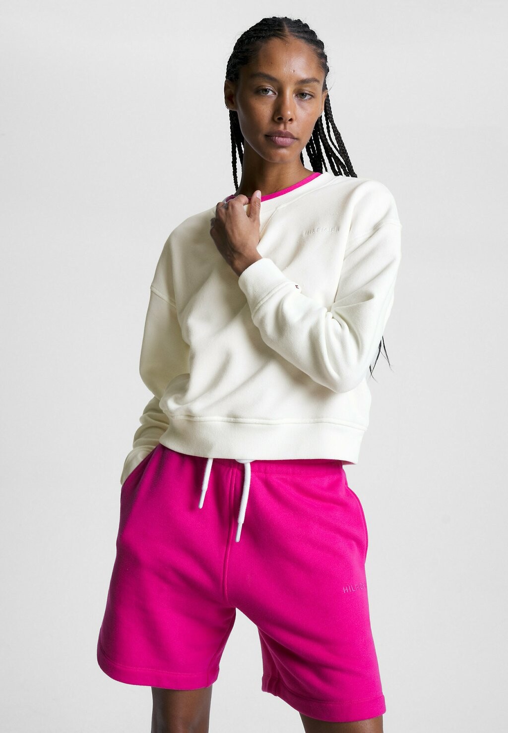 

Толстовка с капюшоном Tommy Hilfiger, бежевый