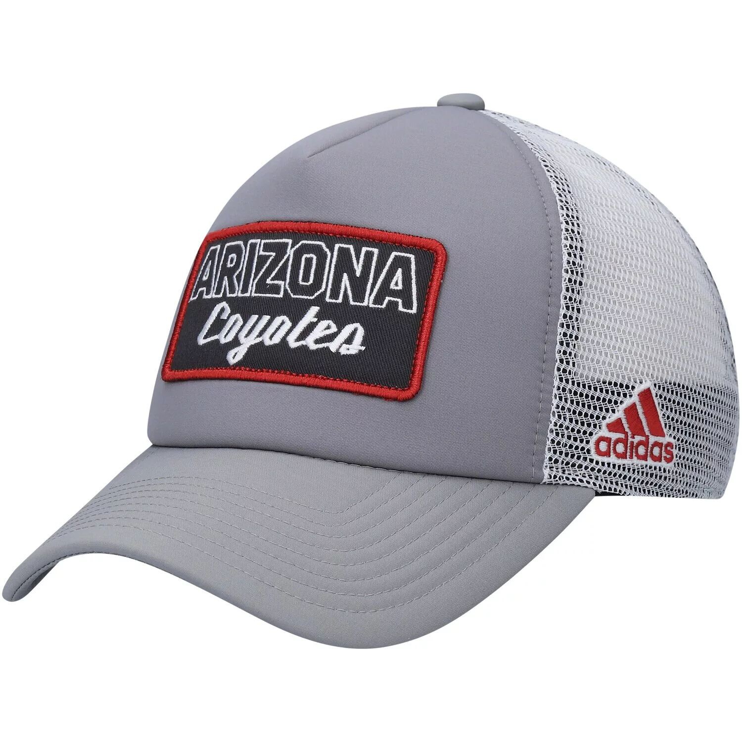 

Мужская кепка adidas Grey/White Arizona Coyotes Locker Room Foam Trucker Snapback Hat