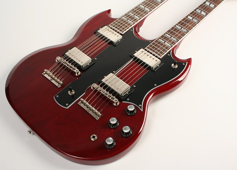 цена Электрогитара Gibson Custom Shop EDS-1275 Double Neck Cherry Red Gloss CS202578