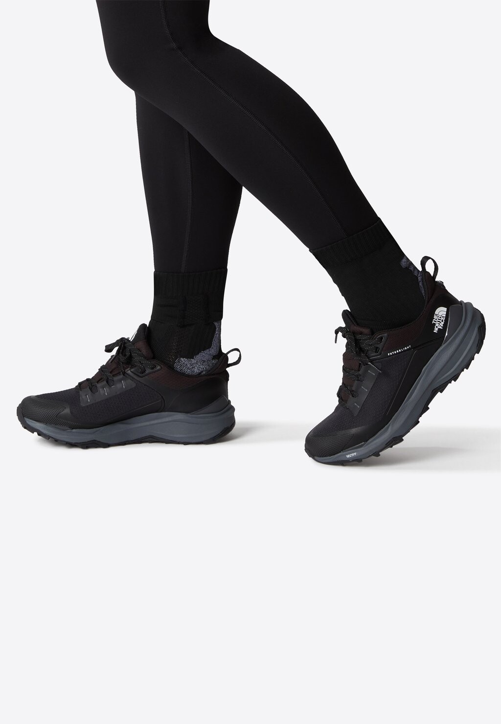 

Кроссовки VECTIV EXPLORIS 2 FUTURELIGHT The North Face, tnf черный, ванадис серый