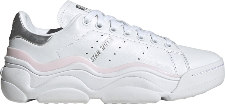 

Кроссовки Wmns Stan Smith Millencon 'White Clear Pink Silver', белый