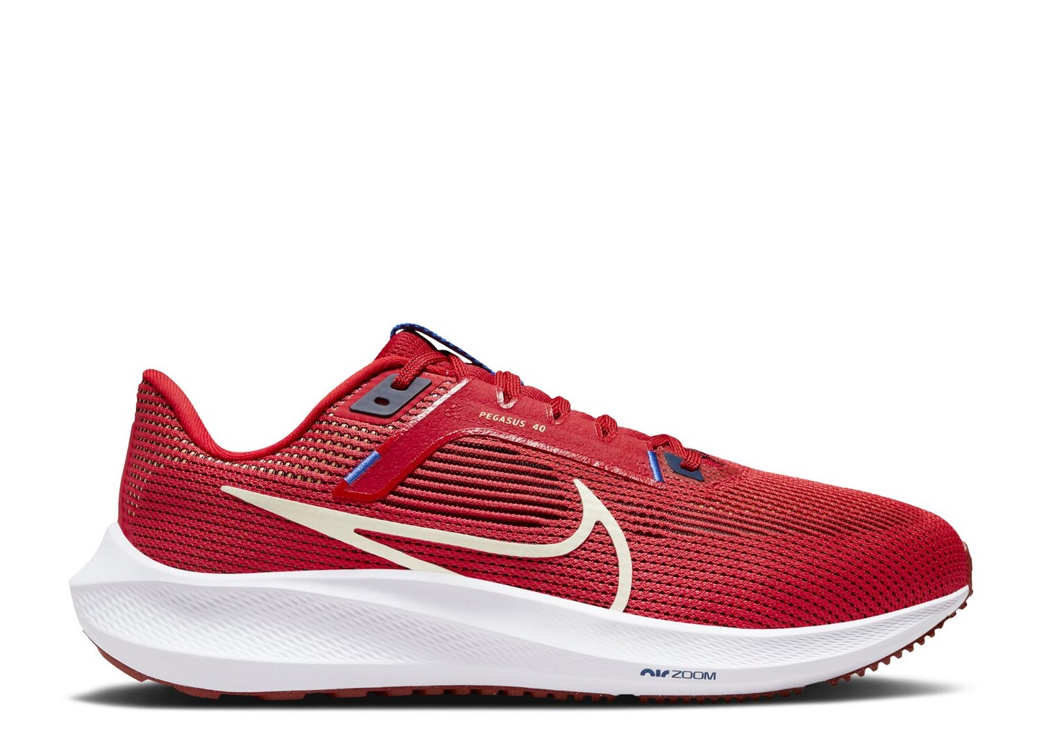 

Кроссовки Nike Air Zoom Pegasus 40 Extra Wide 'University Red', красный