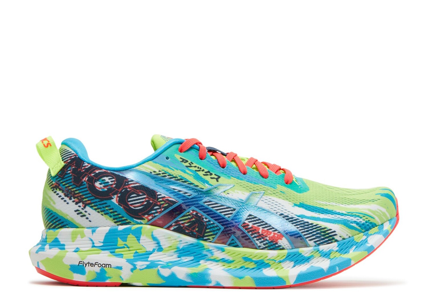 

Кроссовки ASICS Noosa Tri 13 'Color Injection Pack - Hazard Green Digital Aqua', разноцветный