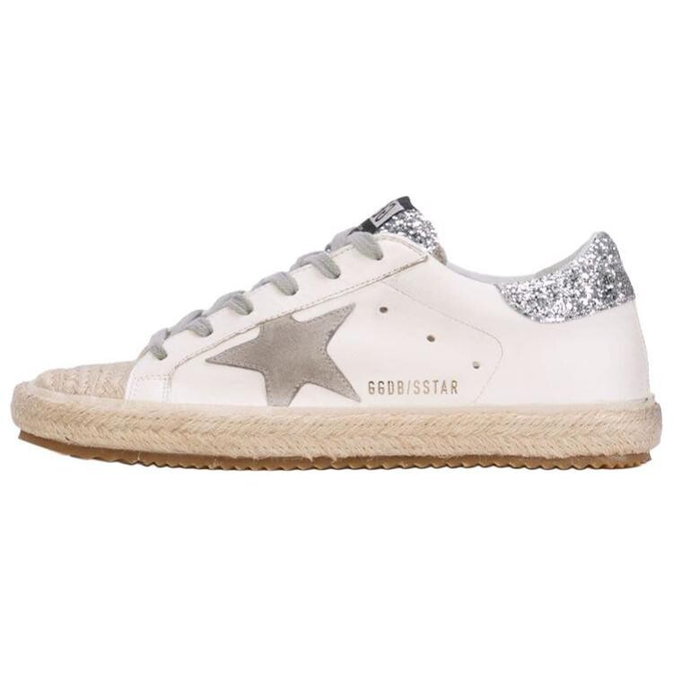 

Кроссовки для скейтбординга Super-Star женские, низкие, белые Golden Goose