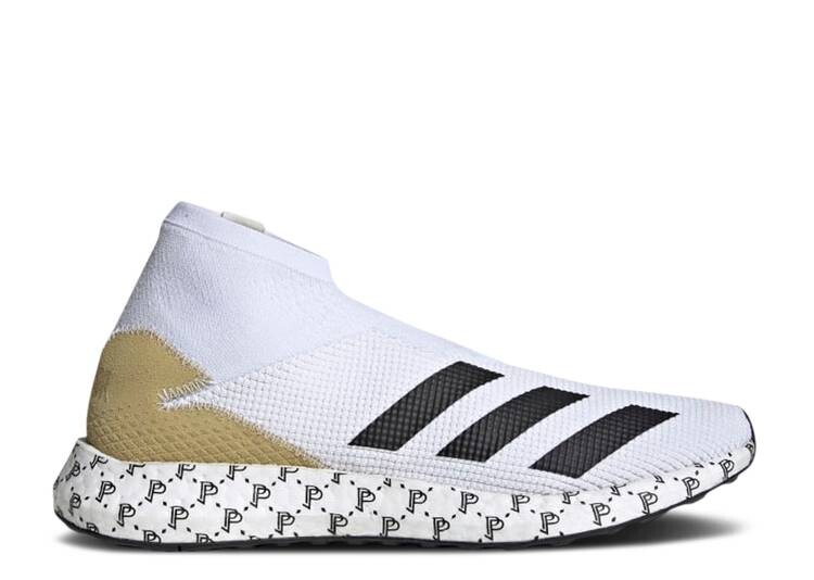 

Кроссовки Adidas PAUL POGBA X PREDATOR 20.1 TRAINERS 'WHITE GOLD METALLIC', белый, Белый;серый