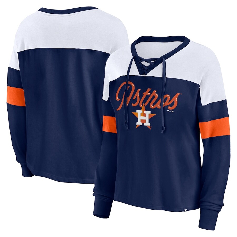 

Футболка с длинным рукавом Fanatics Branded Houston Astros, нави