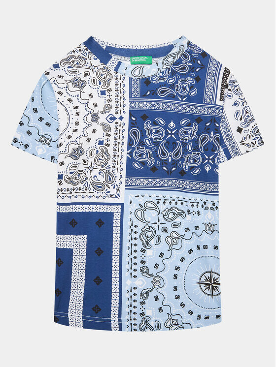 

Футболка стандартного кроя United Colors Of Benetton, синий