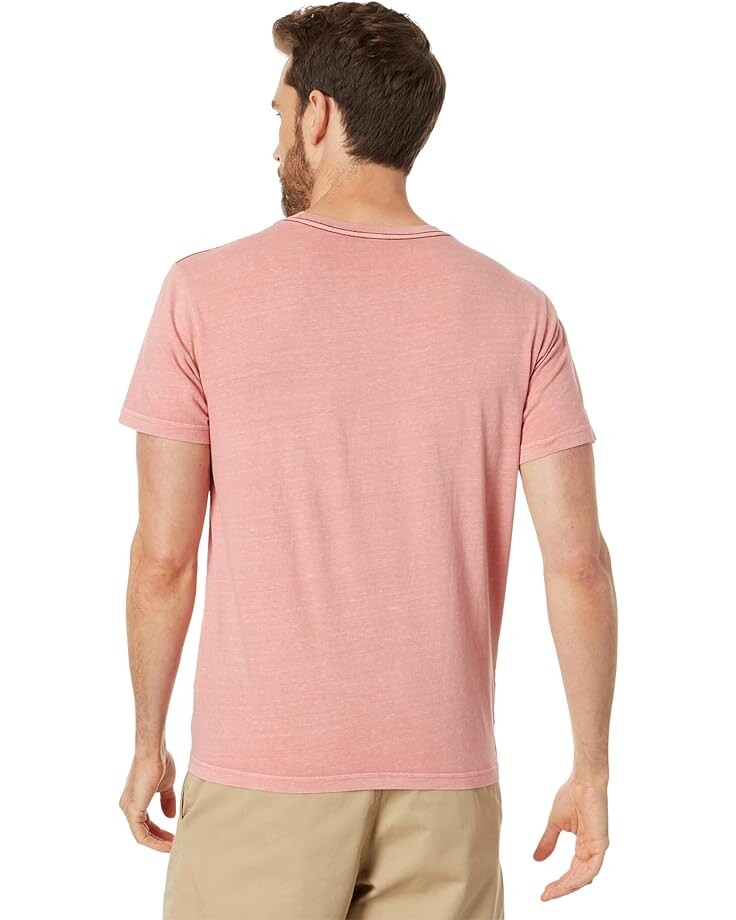 

Футболка RVCA PTC Pigment Short Sleeve Tee, цвет Flamingo