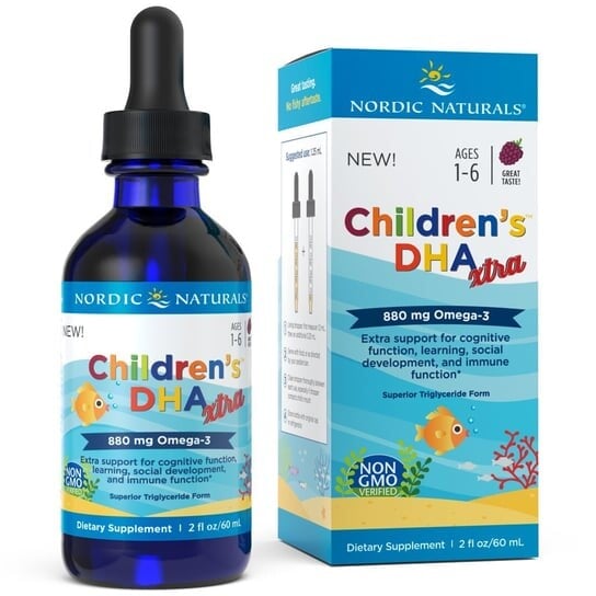 

Nordic Naturals, Naturals Children's, DHA XTRA, 60 мл