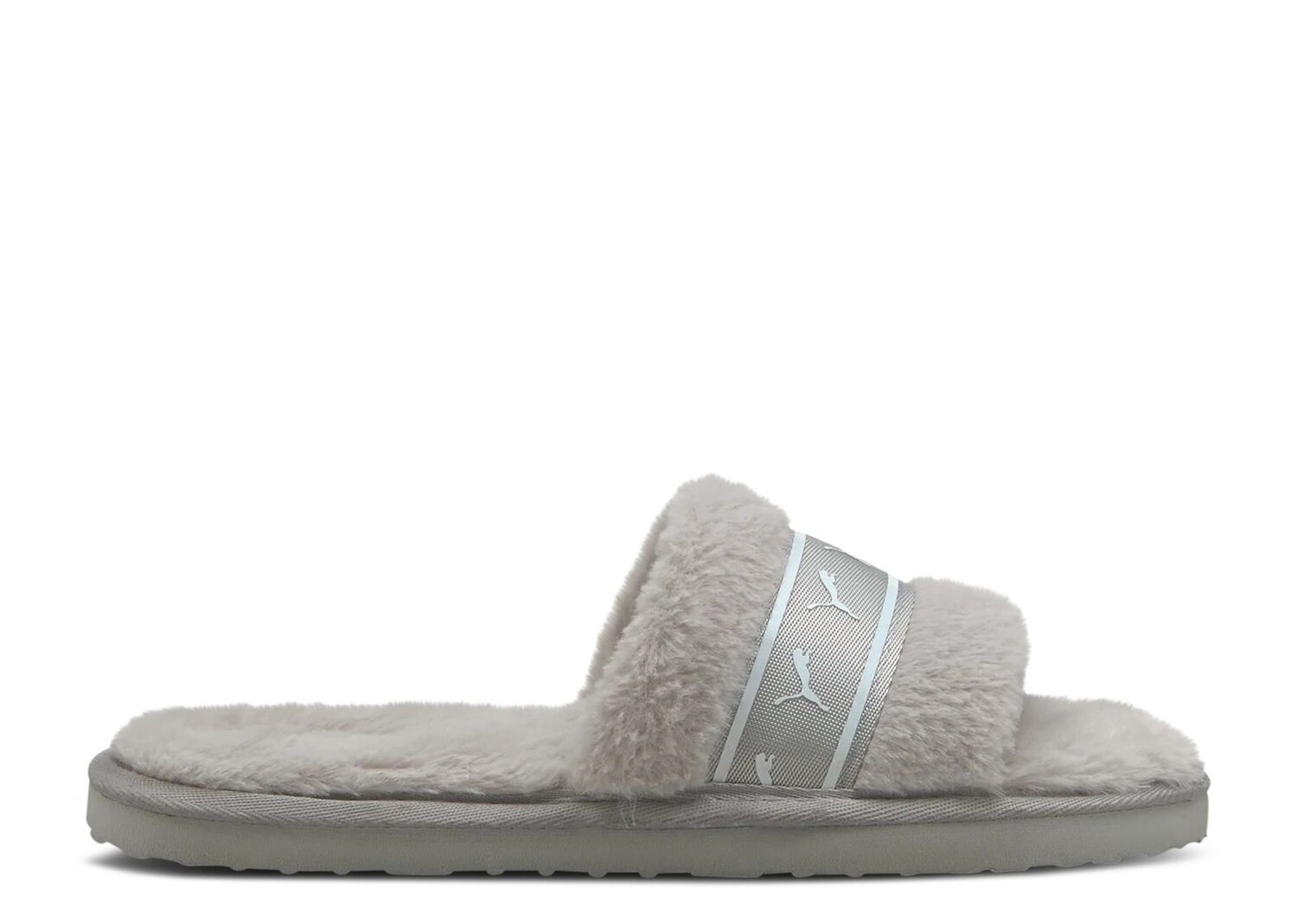 Кроссовки Puma Wmns Fluff Remix Slide 'Nimbus Cloud', серый сандалии puma wmns fluff remix slide lotus розовый