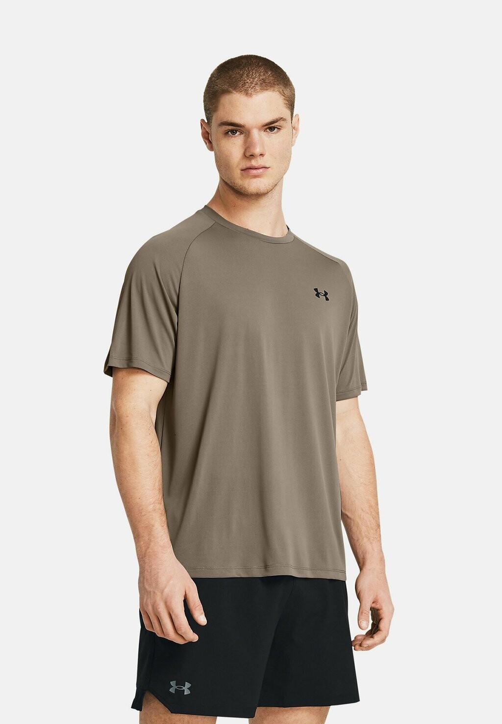 цена Футболка базовая UA TECH 2.0 SS TEE Under Armour, цвет taupe dusk (200)