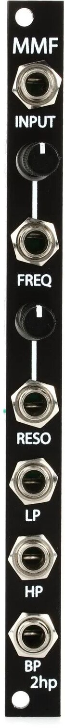 

Модуль многомодового фильтра Eurorack 2HP MMF — черный