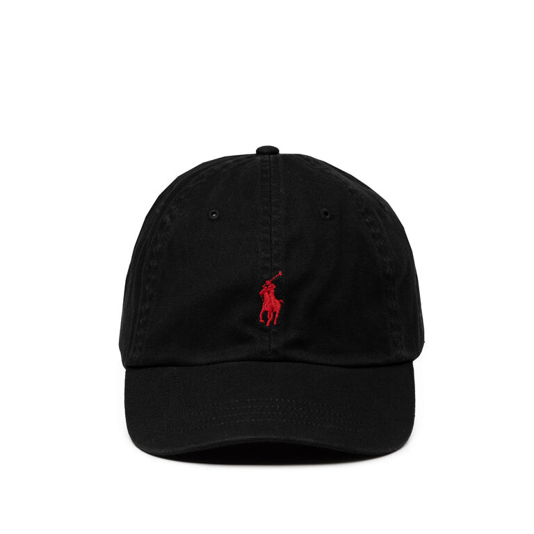 

Бейсболка Cotton Chino Baseball Cap Polo Ralph Lauren, черный