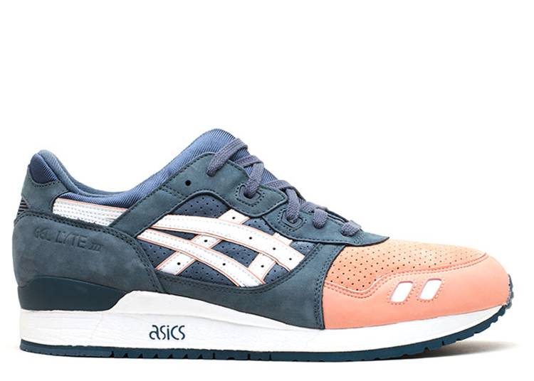 Asics salmon store toe