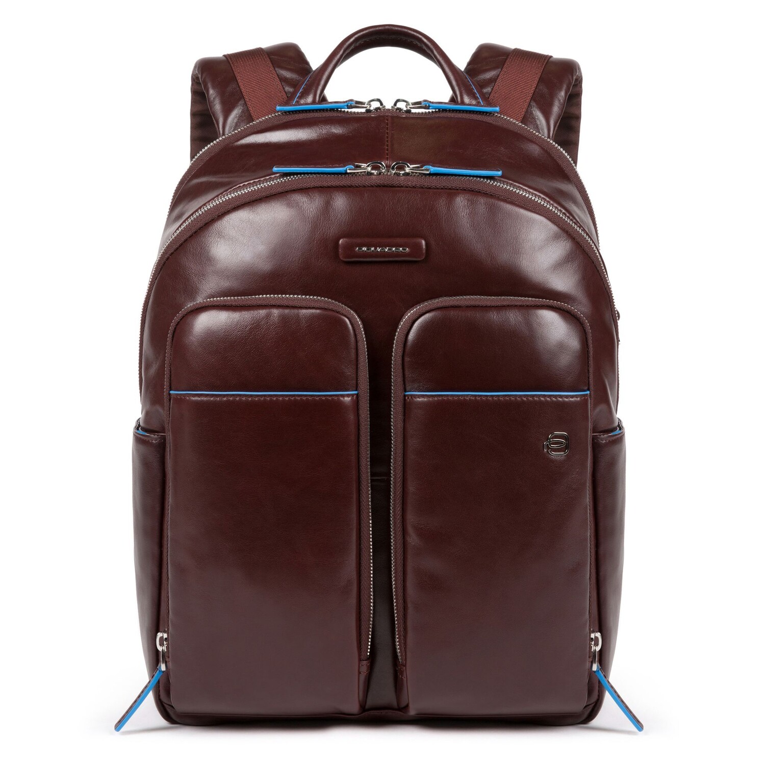 

Рюкзак Piquadro Blue Square Revamp RFID Leder 39 cm Laptopfach, цвет mahogany