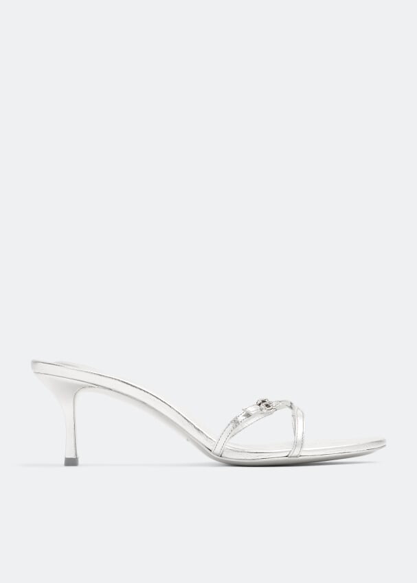 

Сандалии Alexander Wang Dahlia 65, серебряный