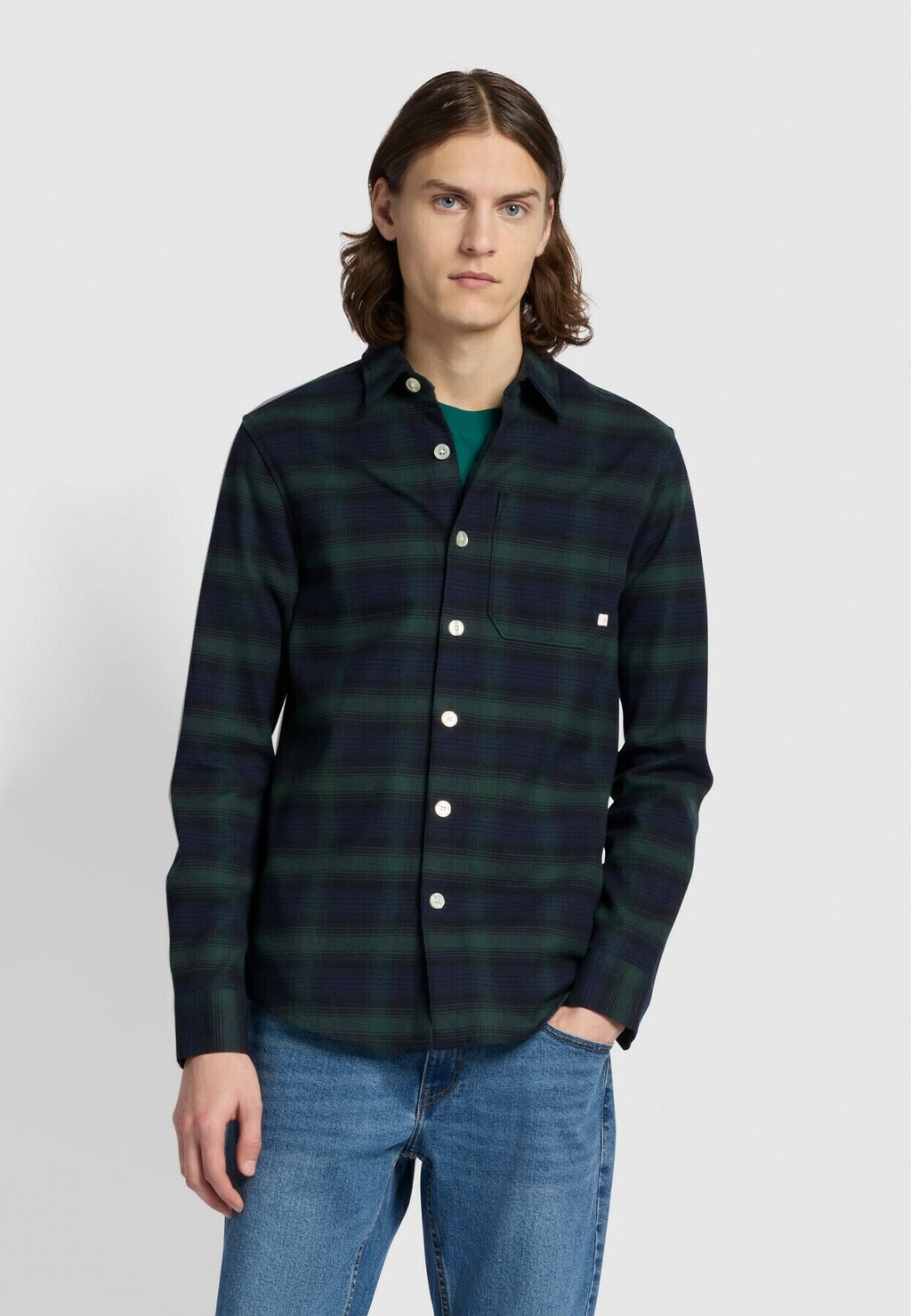

Рубашка CALABRIA CHECK Farah, цвет woodland pine
