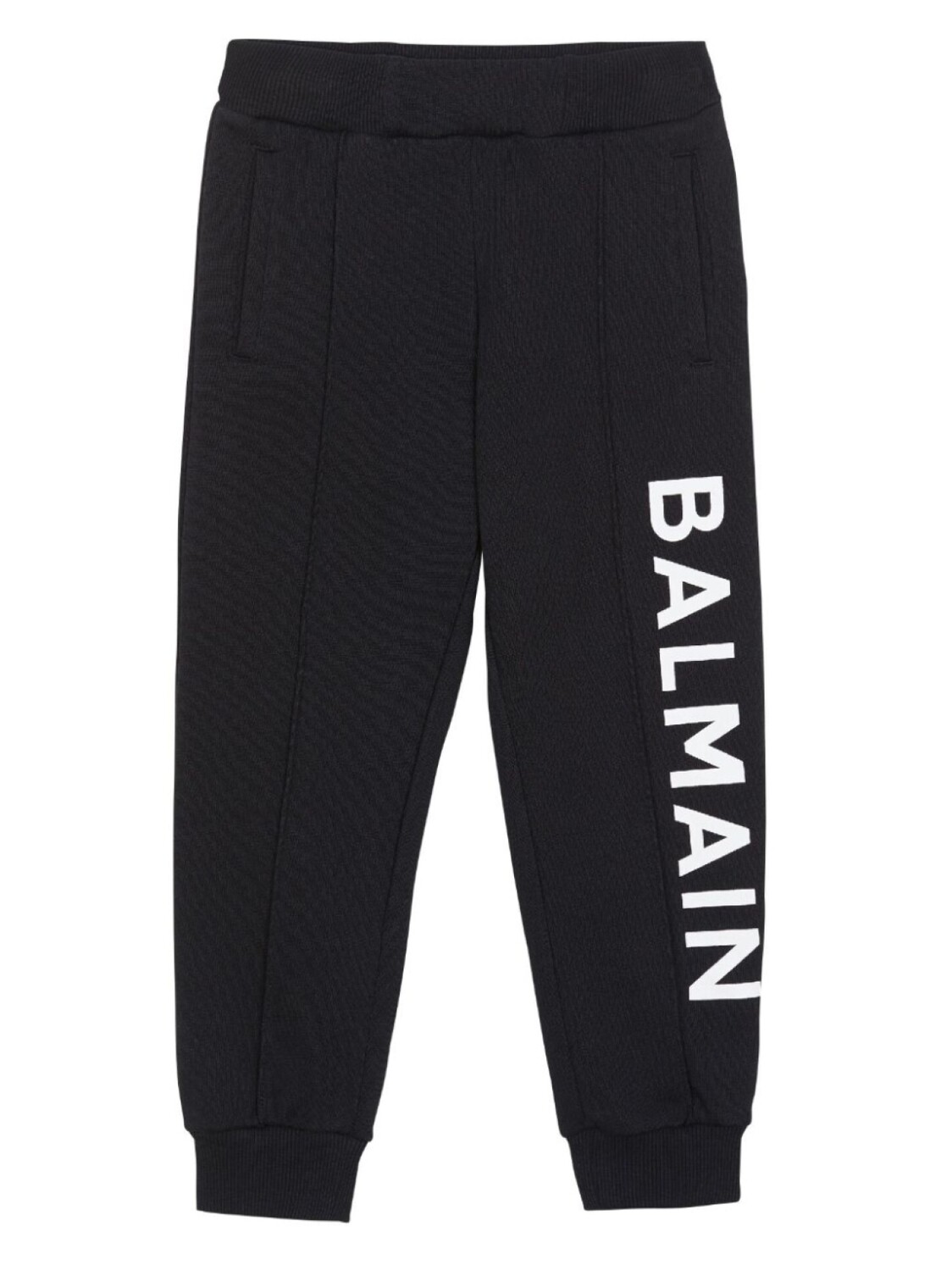 

Balmain Kids спортивные брюки с логотипом, черный