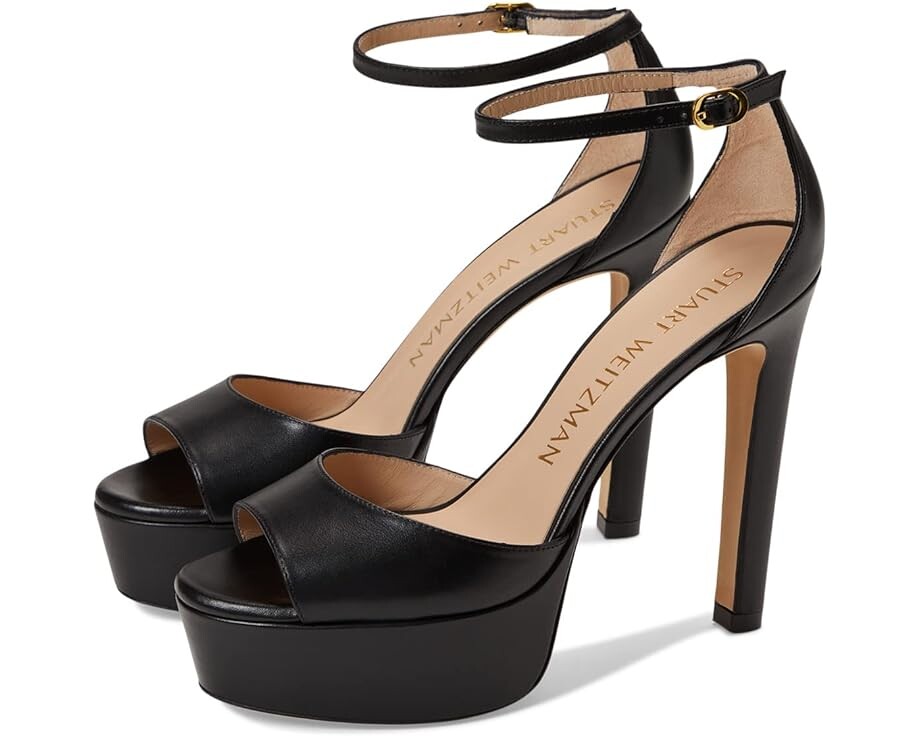 

Туфли Stuart Weitzman Discoplatform Sandal, цвет Black 1