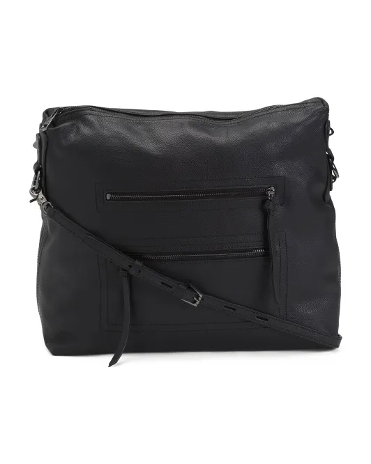 

Кожаный челси, большой хобо Botkier, черный