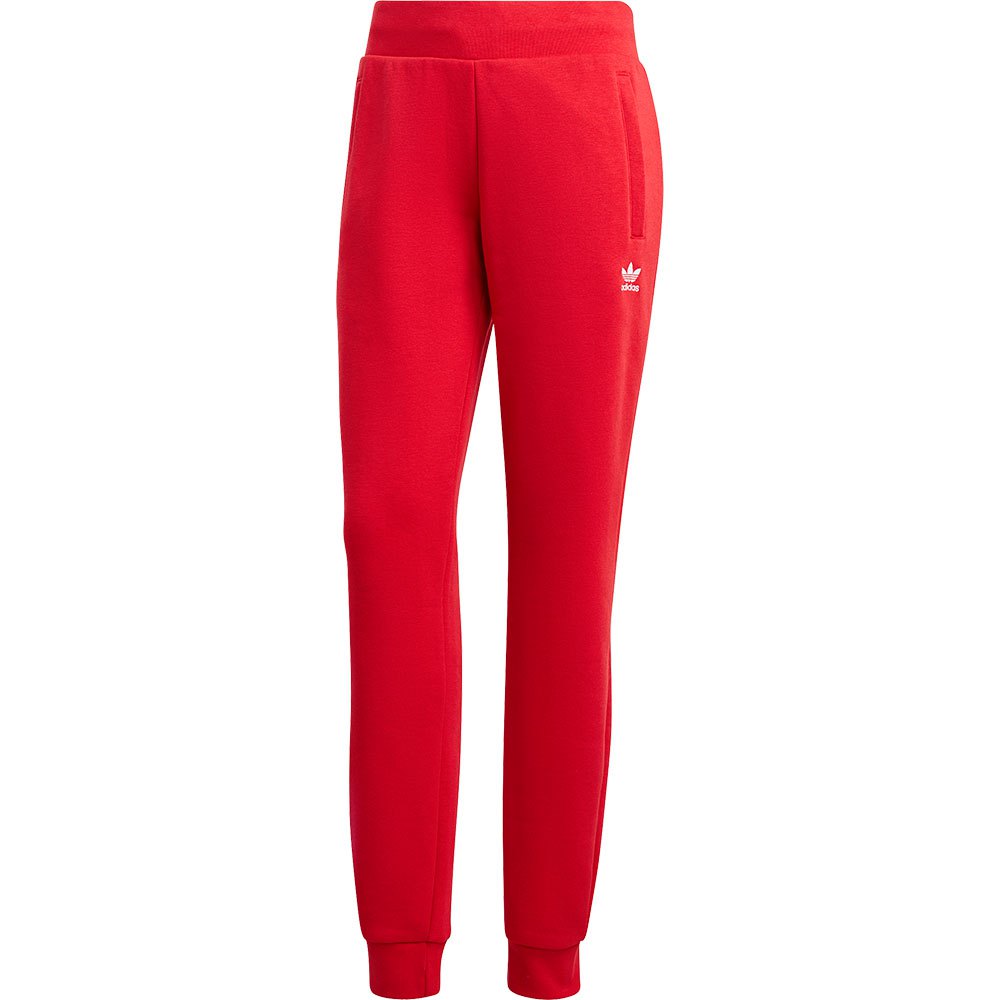Брюки adidas Originals Adicolor Essentials Fleece Slim Joggers, красный спортивные брюки essentials fleece joggers adidas originals розовый