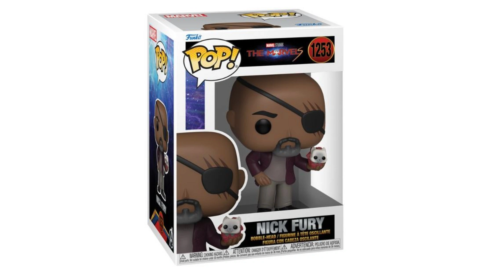 

Funko - Pop! Чудеса (2023) Ник Фьюри, винил