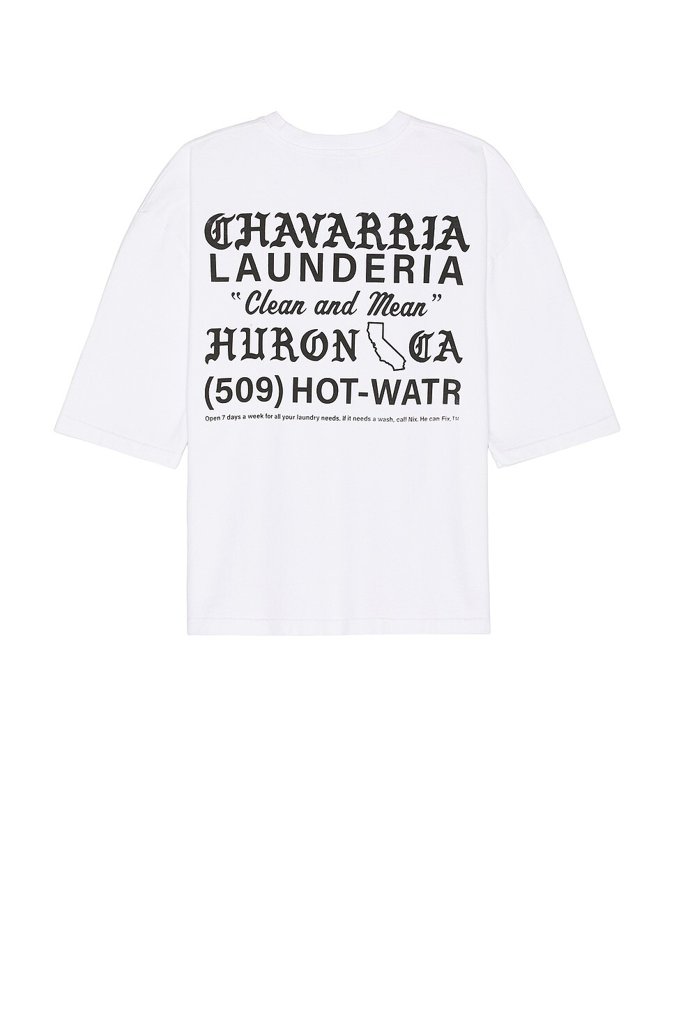 

Футболка мужская Buffalo Pocket Tee Laundromat Willy Chavarria, белый