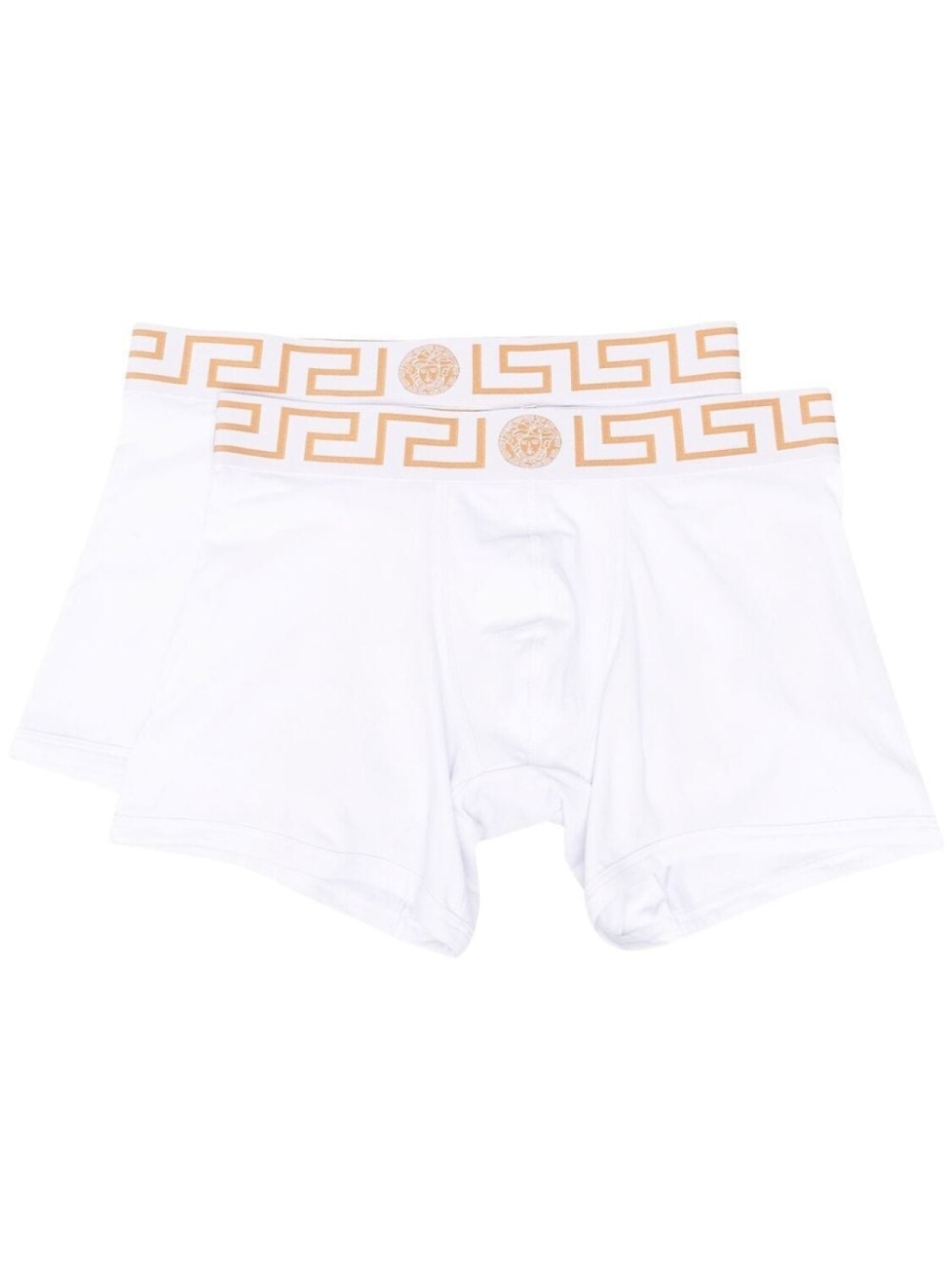 

Versace комплект из двух боксеров La Greca, белый