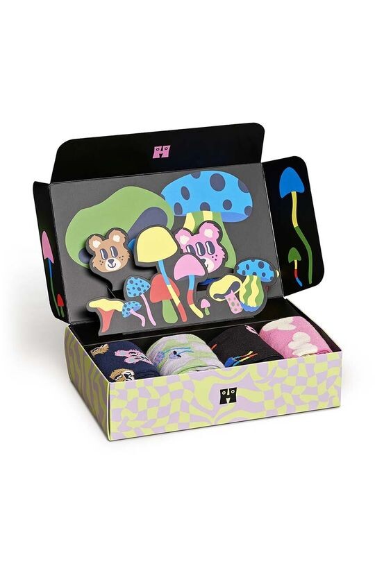 

Носки Happy In Wonderland, 4 пары Happy Socks, мультиколор