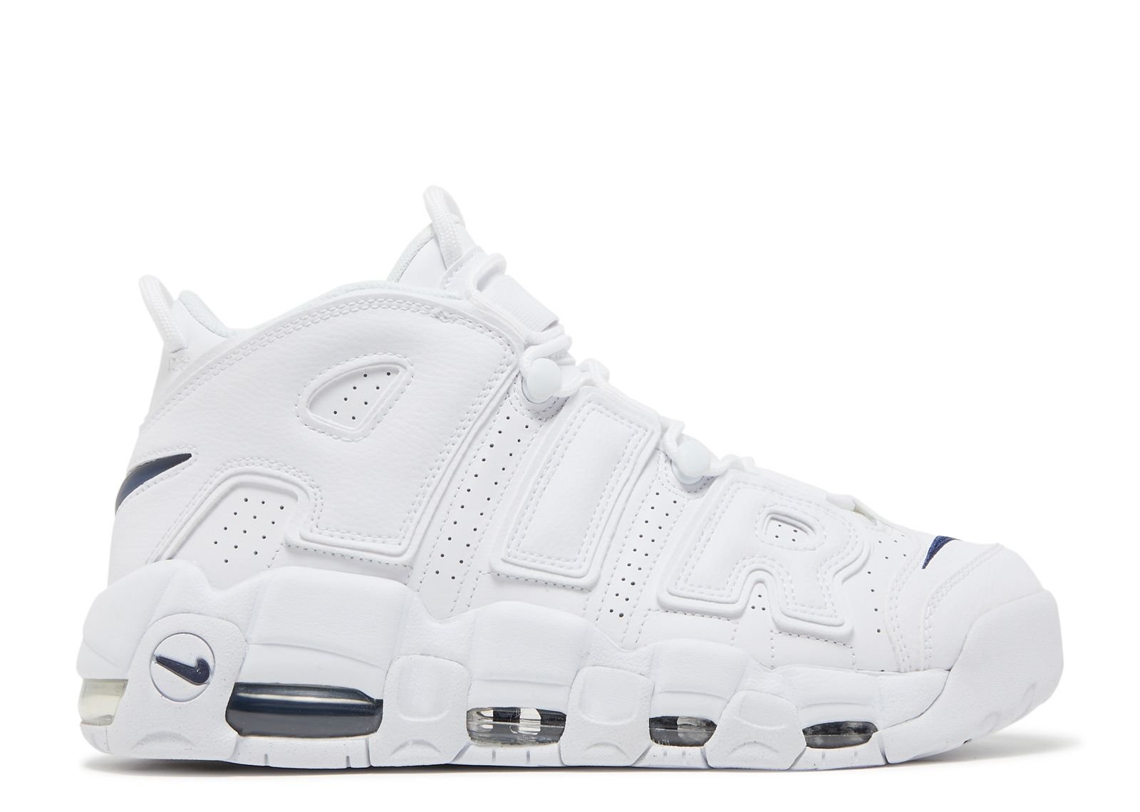 

Кроссовки Nike Air More Uptempo 'White Midnight Navy', белый