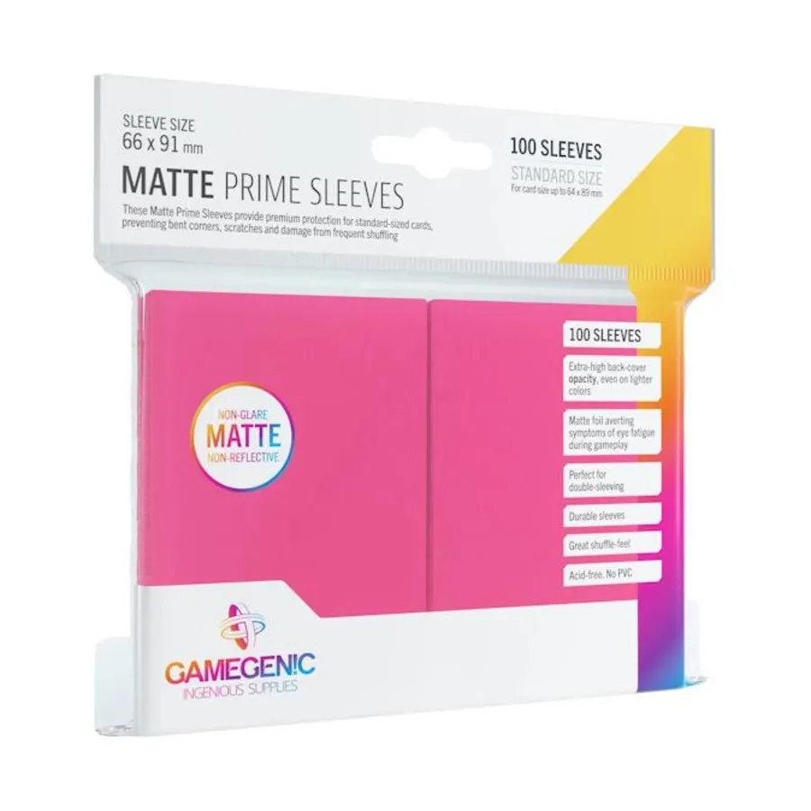 

, Prime Sleeves (GameGenic)
