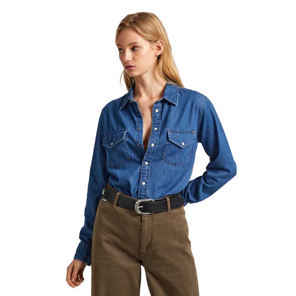 

Блуза с длинным рукавом Pepe Jeans Ivy, коричневый