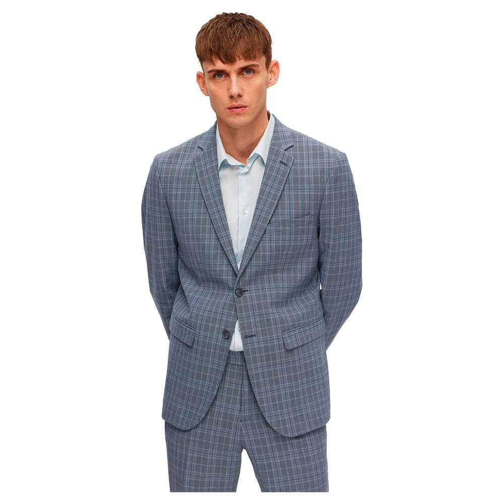 

Блейзер Selected Liam Slim Fit, синий