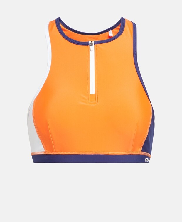 

Бикини-топ Superdry Sport, оранжевый