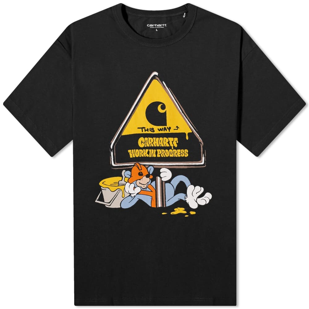 

Футболка Carhartt WIP x Deadkebab Workin' On It, черный