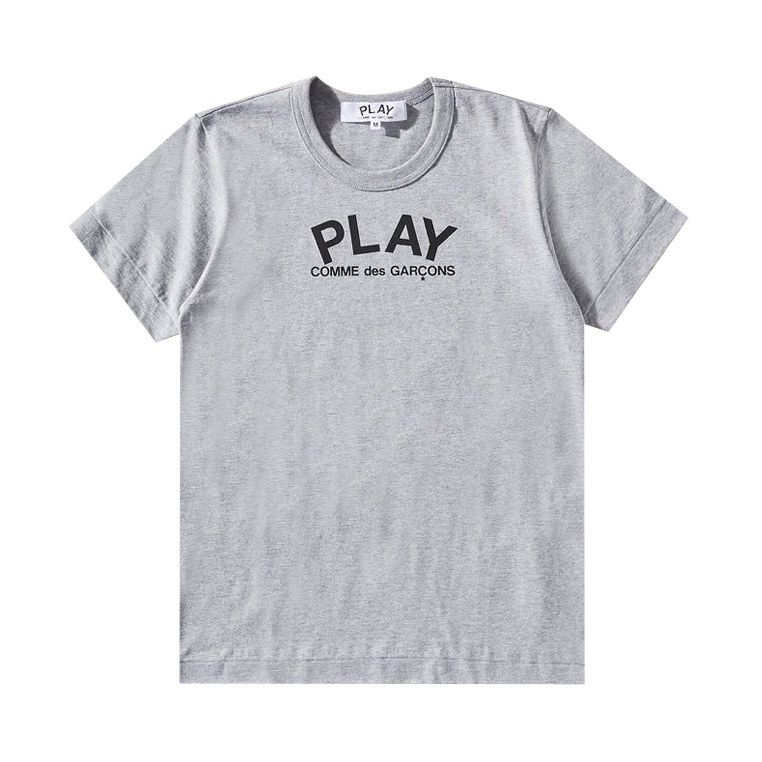 

Серая футболка с логотипом Comme des Garçons PLAY