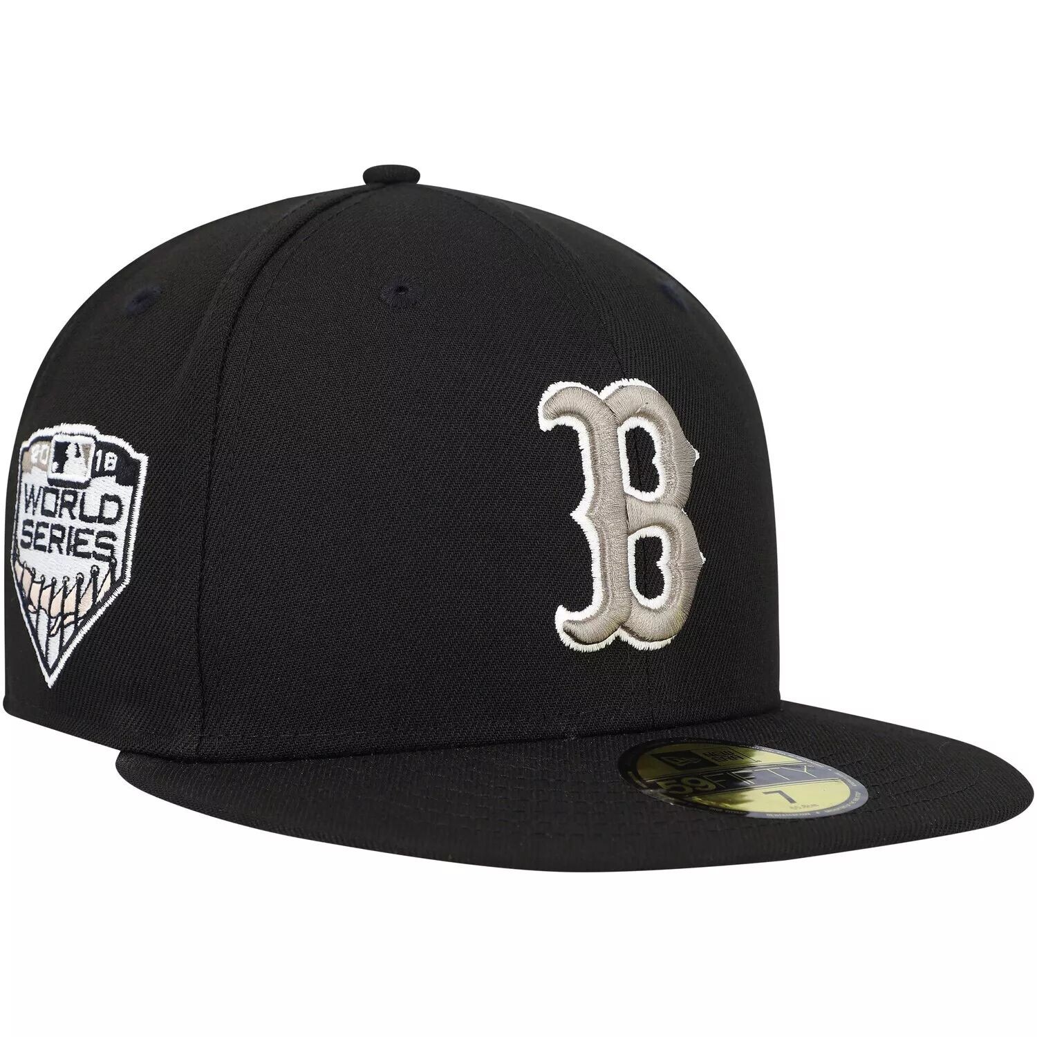 

Мужская шляпа New Era Black Boston Red Sox Chrome Camo Undervisor 59FIFTY