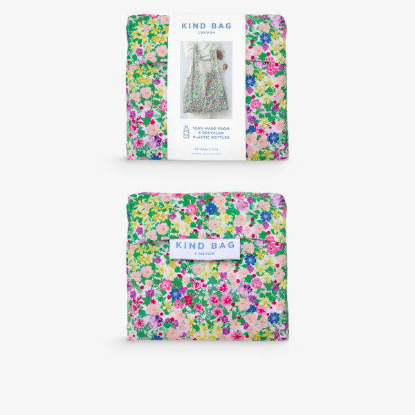 цена Многоразовая тканая сумка среднего размера Kind Bag, цвет meadow flowers