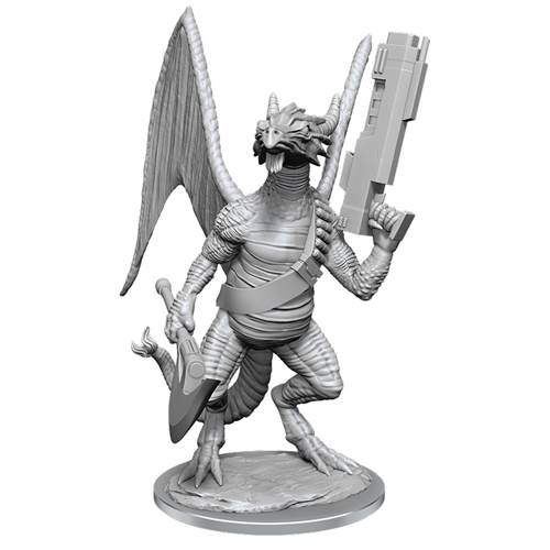 Фигурки Starfinder Battles Deep Cuts Unpainted Miniatures: Dragonkin (W17)