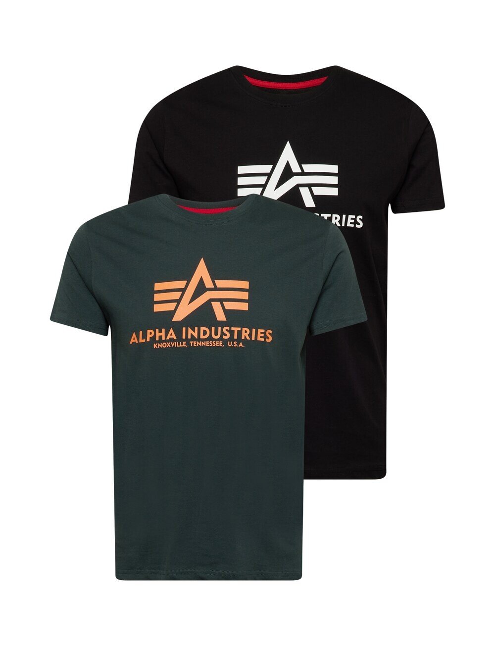 

Футболка Alpha Industries, пихта/черный