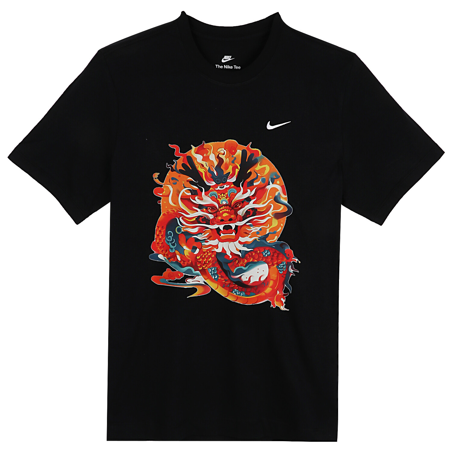

Футболка мужская черная Nike, черный