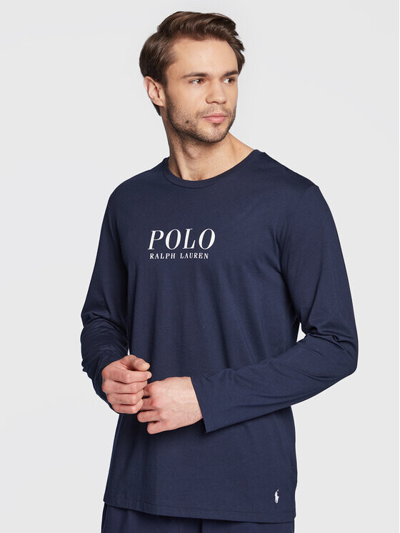 

Классический крой с длинными рукавами Polo Ralph Lauren, синий