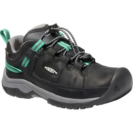 

Кроссовки Targhee Low WP — детские KEEN, цвет Black/Star White